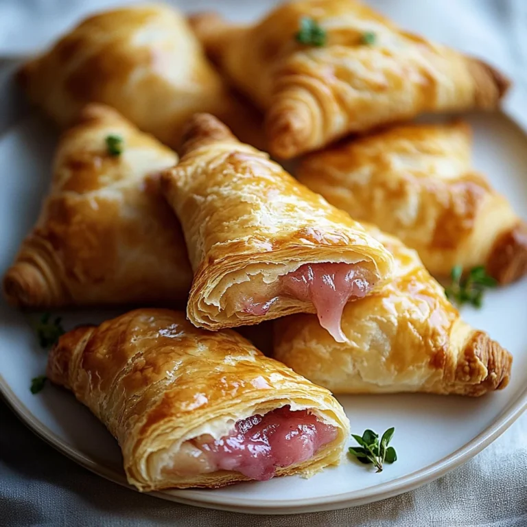 Irish Jambon Pastries: Irresistibly Flaky and Cheesy