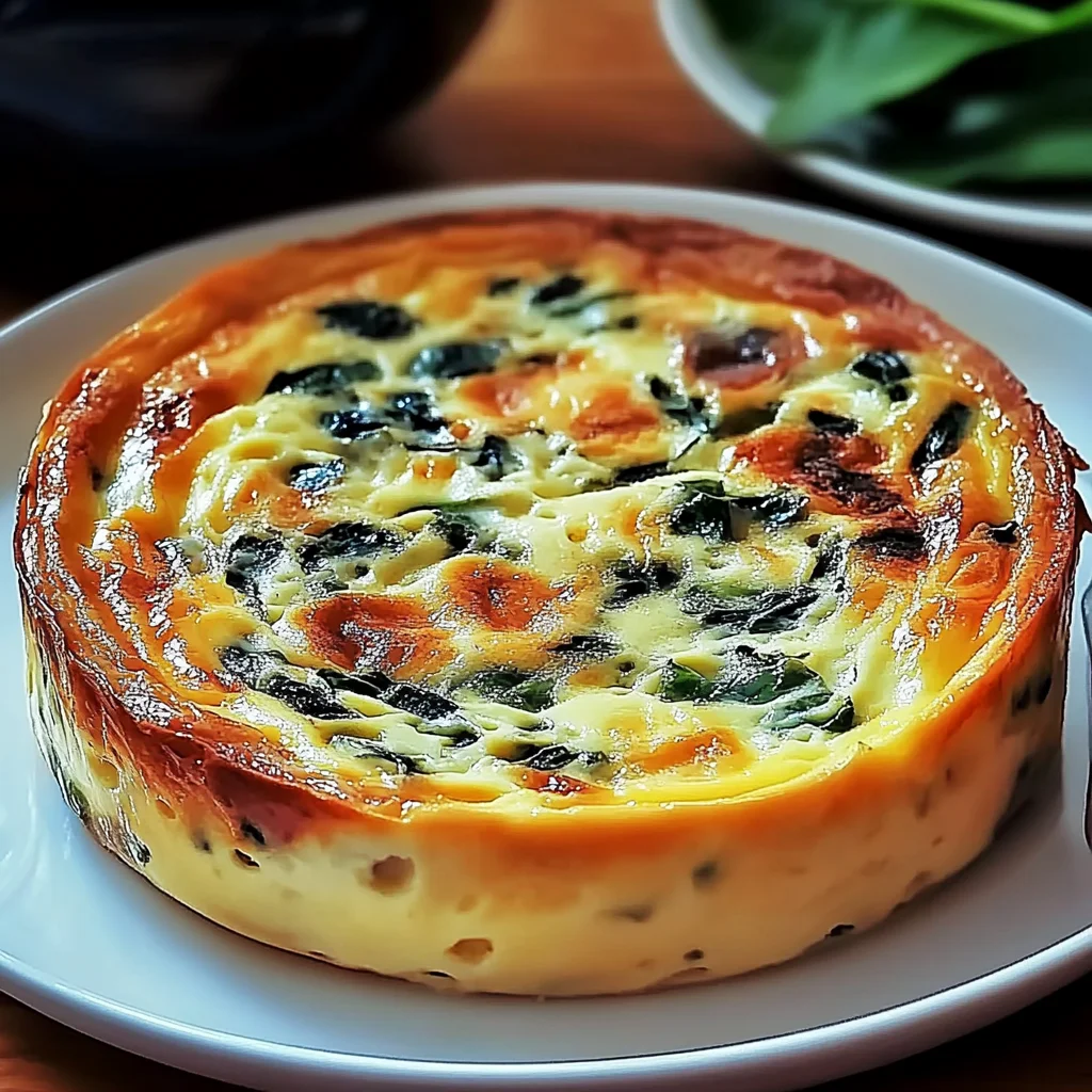 Irresistibly Creamy Cottage Cheese and Spinach Crustless …