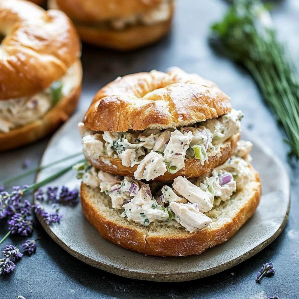 Lavender Chicken Salad Sandwiches: Refreshingly Delicious