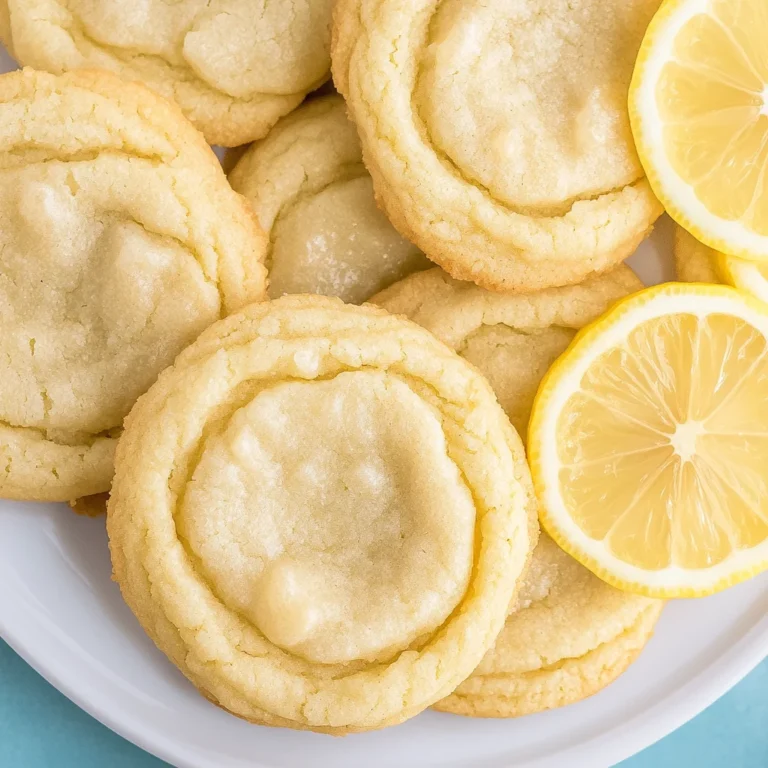Lemon Cookie Recipe: Tangy and Sweet Delight Awaits