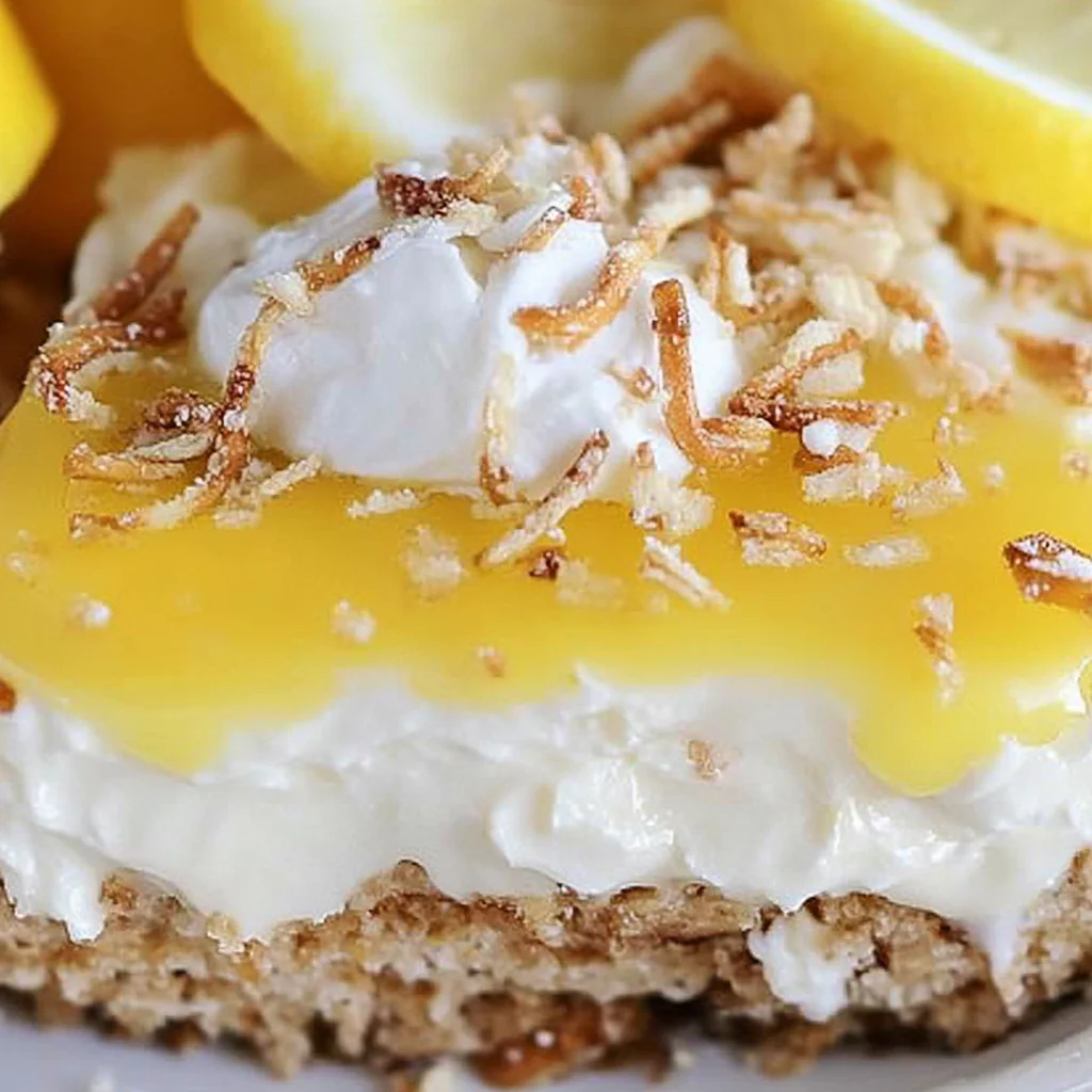 Lemon Pretzel Dessert: Refreshingly Sweet Delight