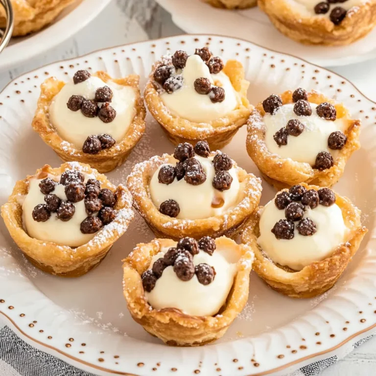 Mini Cannoli Cups: Indulgent Sweet Treats You’ll Love