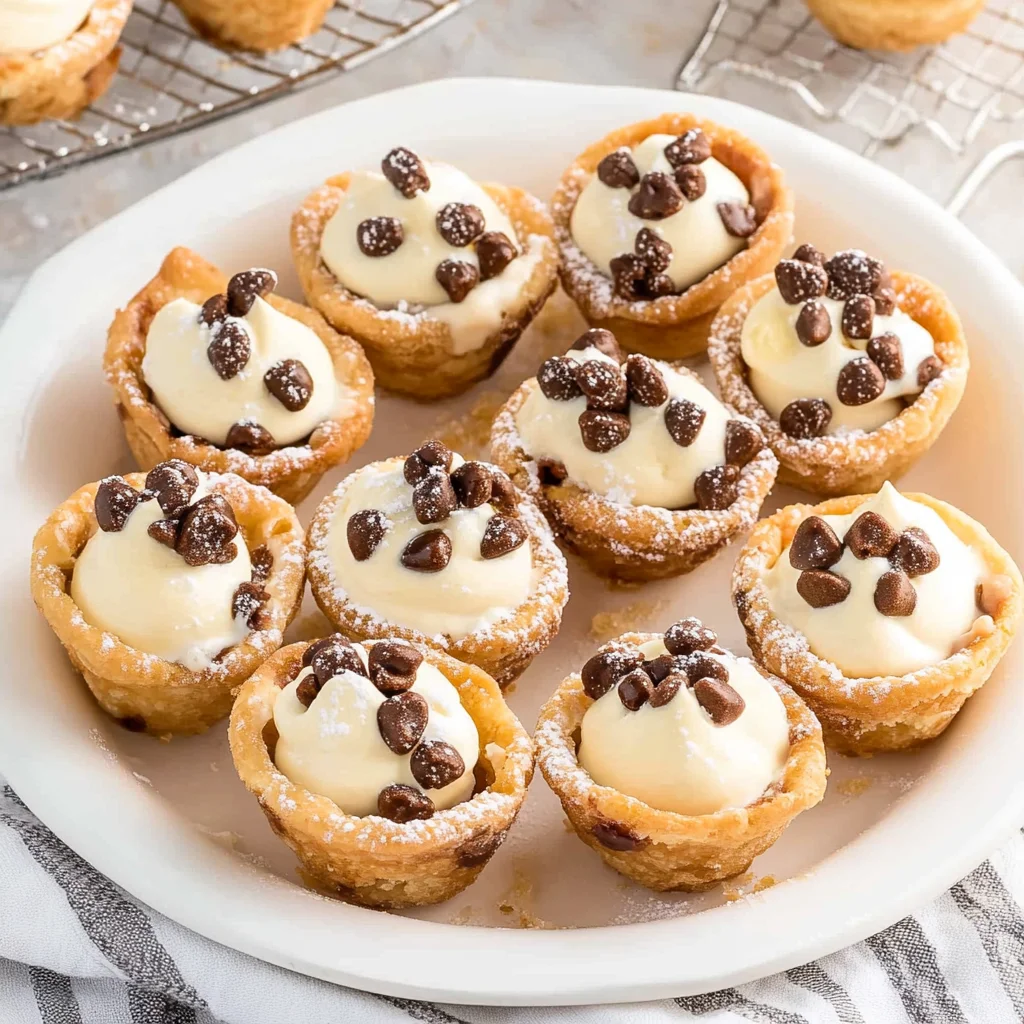 Mini Cannoli Cups: Indulgent and Irresistible Treats