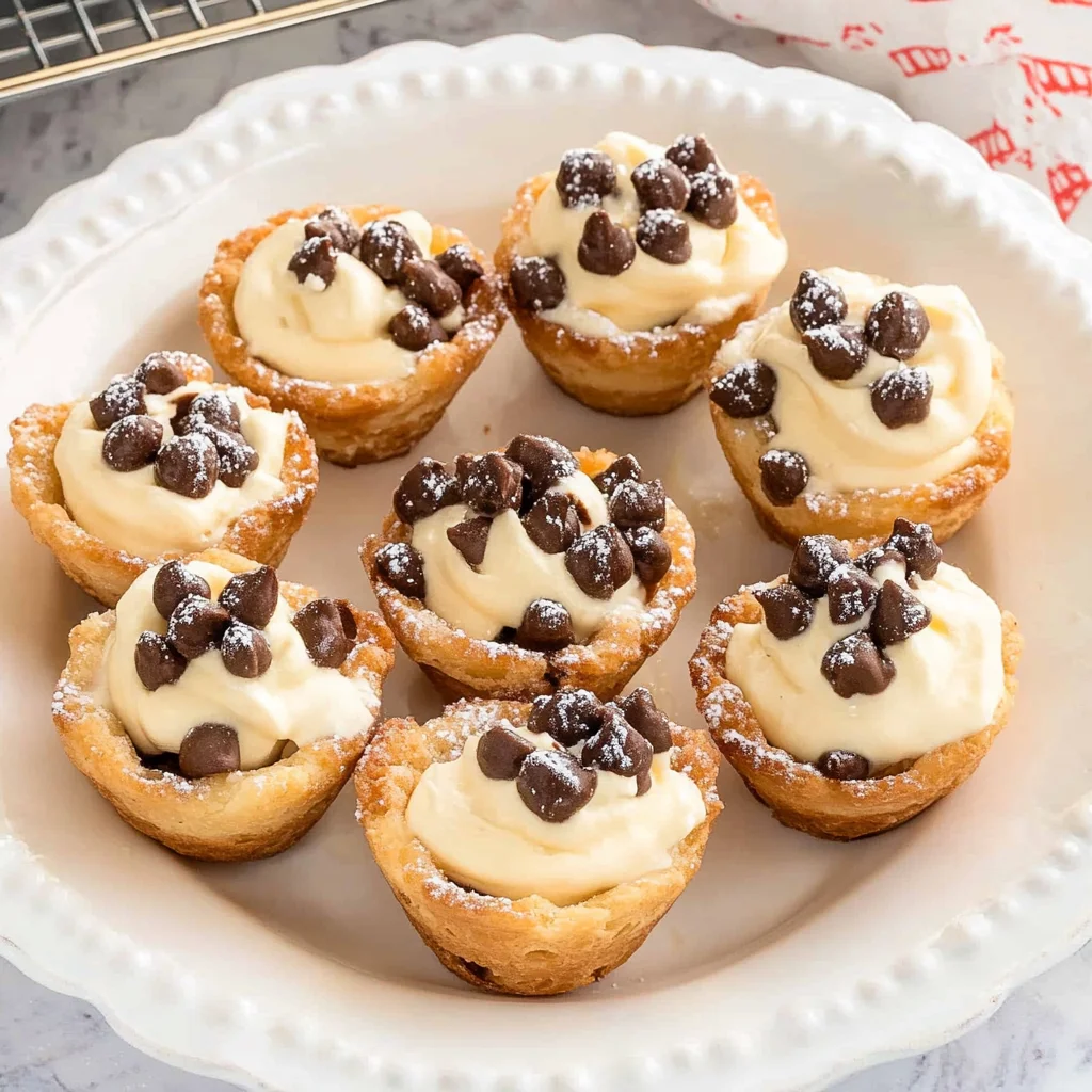Mini Cannoli Cups: Decadent and Easy Dessert Treats