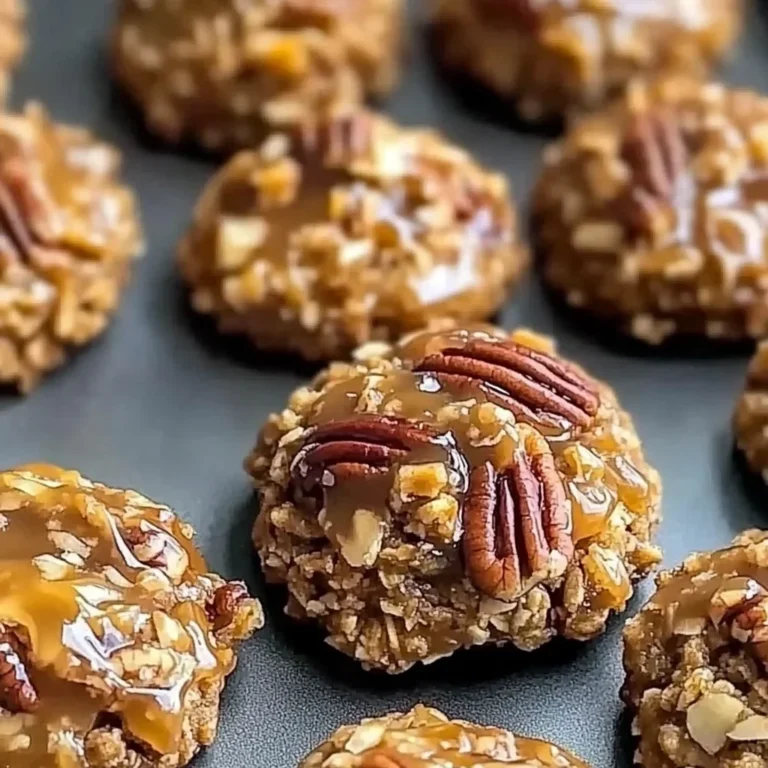 No-Bake Pecan Coconut Praline Cookies: Irresistibly Sweet…