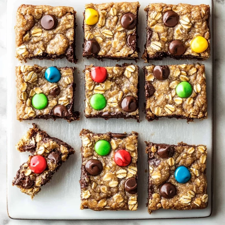 Oatmeal Chocolate Chip Bars: Gooey and Irresistible Treats