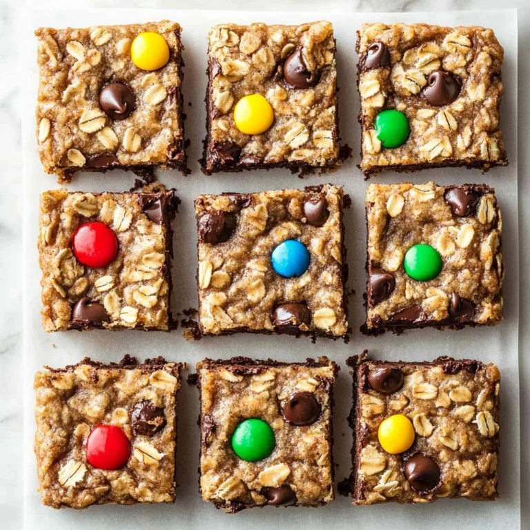 Oatmeal Chocolate Chip Bars: Gooey and Irresistible Treats