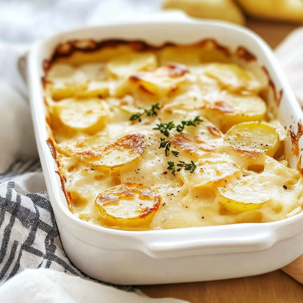 Old Fashioned Scalloped Potatoes Recipe: Comforting Delight