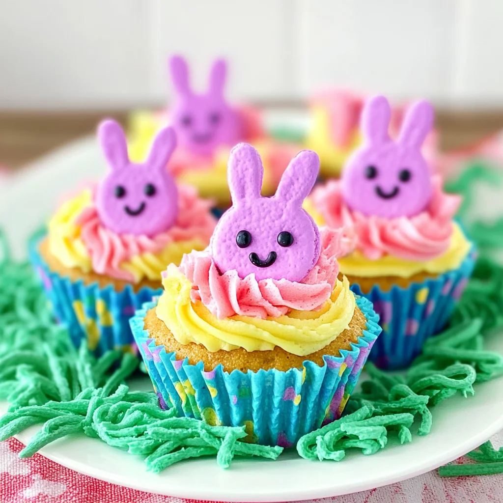 Peeps Bunny Cupcakes: Adorable and Delicious Treats