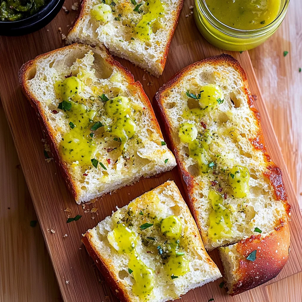 Peperocini Garlic Bread: Irresistibly Buttery Delight