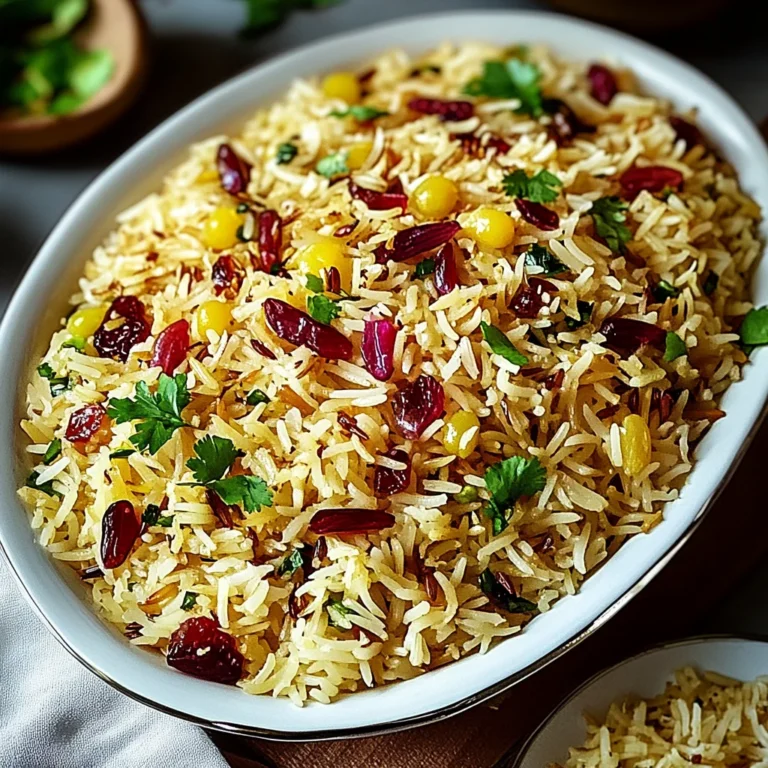 Persian Jeweled Rice: A Flavorful Celebration Dish