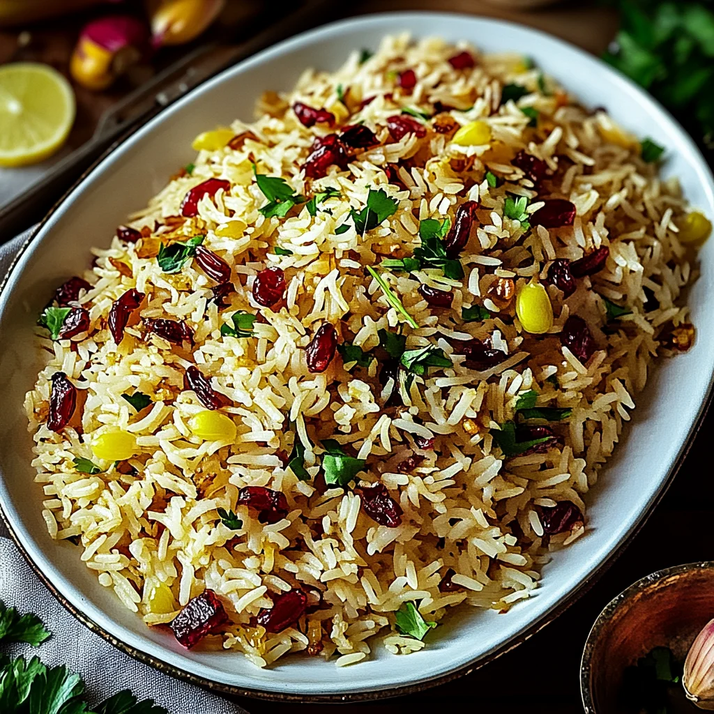 Persian Jeweled Rice: A Flavor-Packed Delight