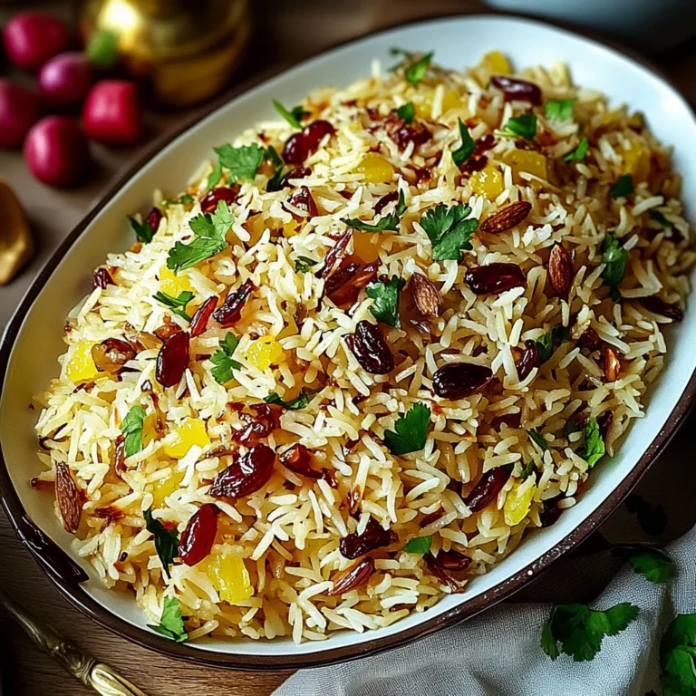 Persian Jeweled Rice: A Flavorful Celebration of Colors
