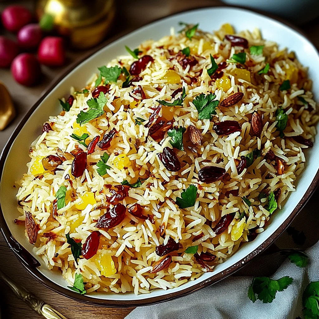 Persian Jeweled Rice: A Flavorful Celebration of Colors