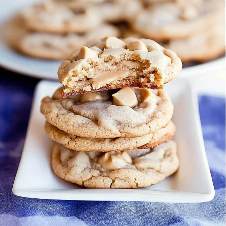 Puffy Peanut Butter Chip Cookies: Irresistibly Soft & Chewy