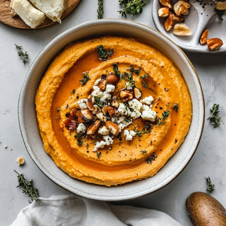 Pumpkin Whipped Feta Dip: Creamy and Irresistible Delight