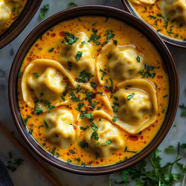 Quick Coconut Curry Soup with Dumplings: Comfort in a Bowl
