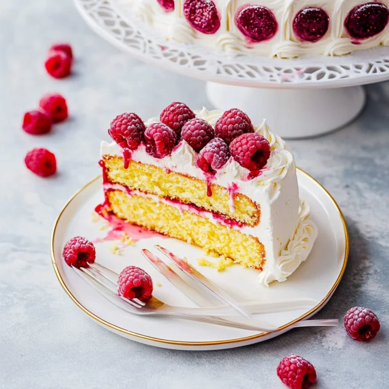 Raspberry Cake with Cream Cheese Frosting: Irresistibly S…