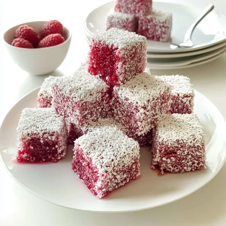 Raspberry Lamingtons: A Sweet Hug for Your Taste Buds