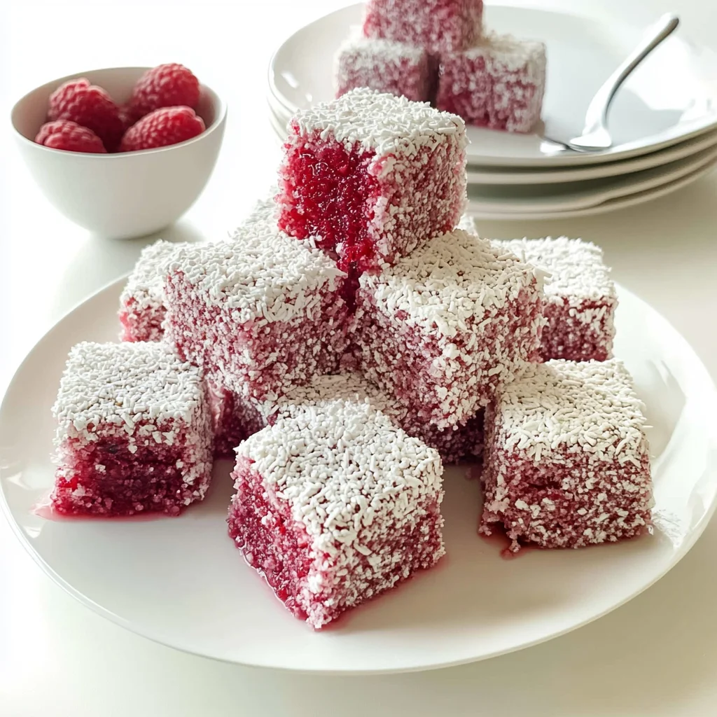 Raspberry Lamingtons: A Sweet Hug for Your Taste Buds