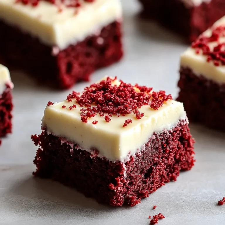 Red Velvet Brownies with Cream Cheese Frosting Recipe: Ir…