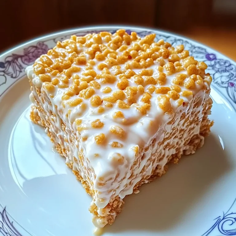 Rice Krispy Treat No-Bake Cheesecake: Delightfully Creamy