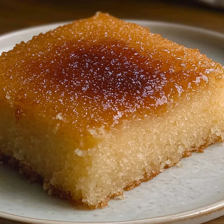 Samali – Semolina Syrup Cake With Mastic: Irresistibly Sweet