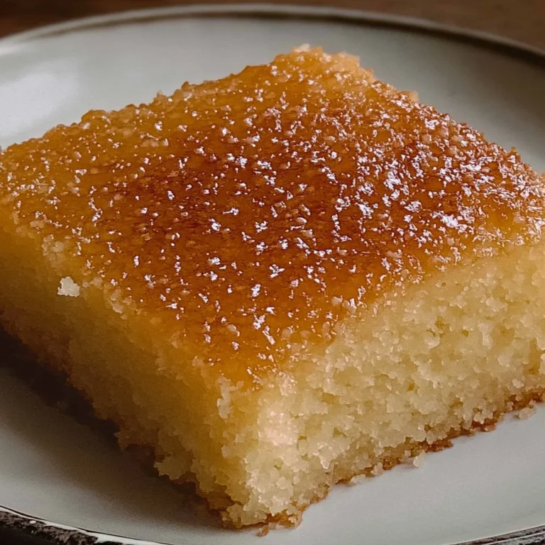 Samali – Semolina Syrup Cake With Mastic: Irresistibly Sweet