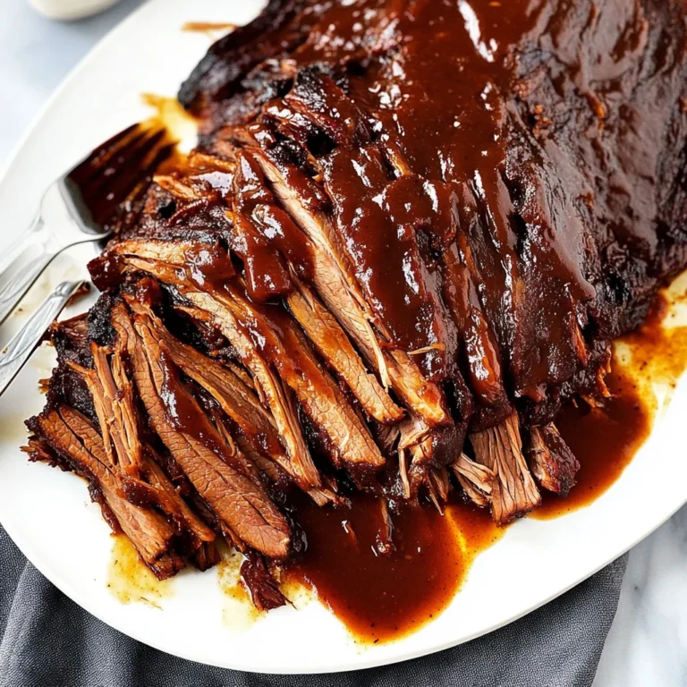 Slow Cooker BBQ Beef Brisket: Tender and Flavorful Delight