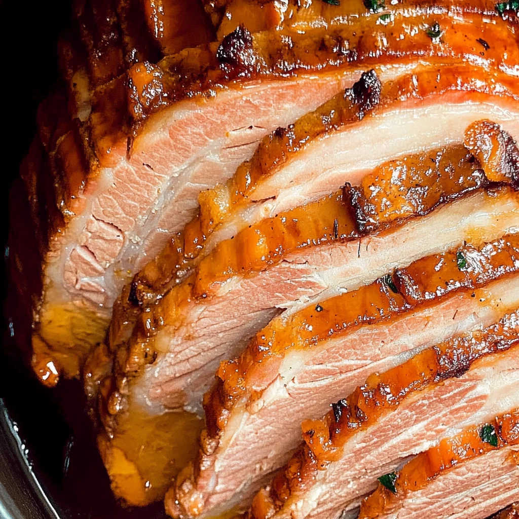 Slow Cooker Ham: Savory and Irresistible Comfort Food