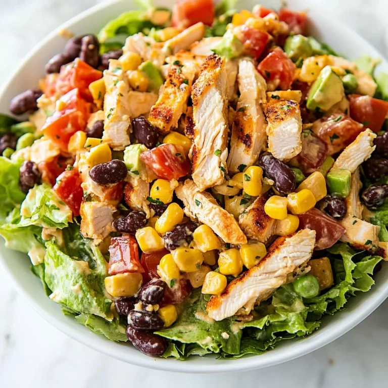 Southwestern Chopped Chicken Salad Recipe: Fresh and Flav…