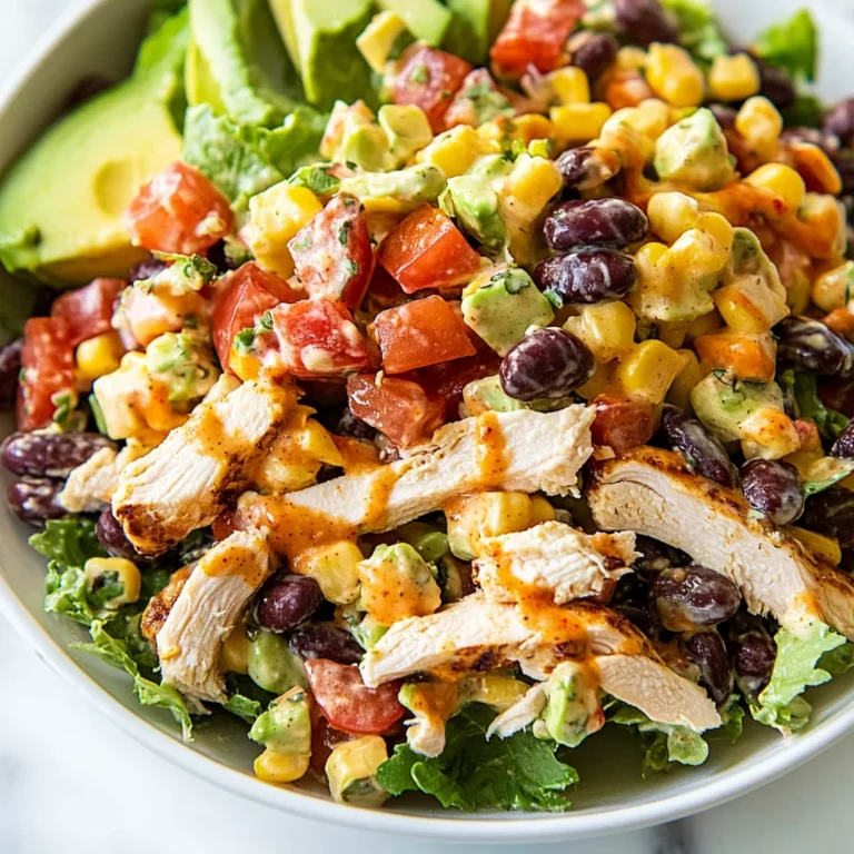 Southwestern Chopped Chicken Salad Recipe: Fresh and Zesty