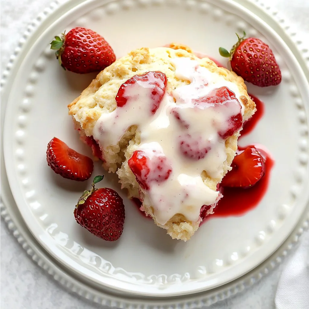 Strawberries and Cream Scones: Irresistibly Flaky Delight