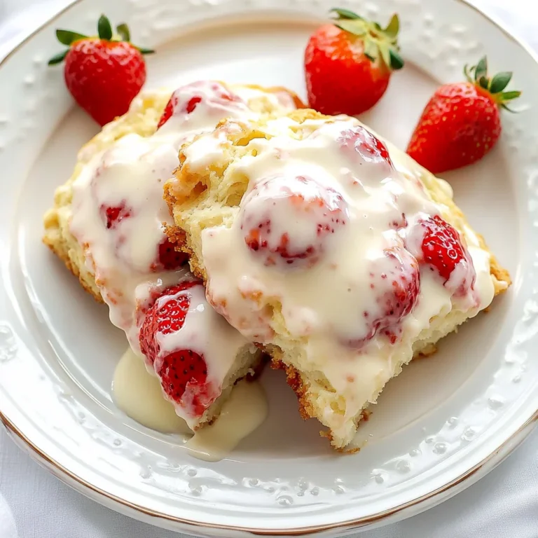 Strawberries and Cream Scones: Irresistibly Sweet Delight