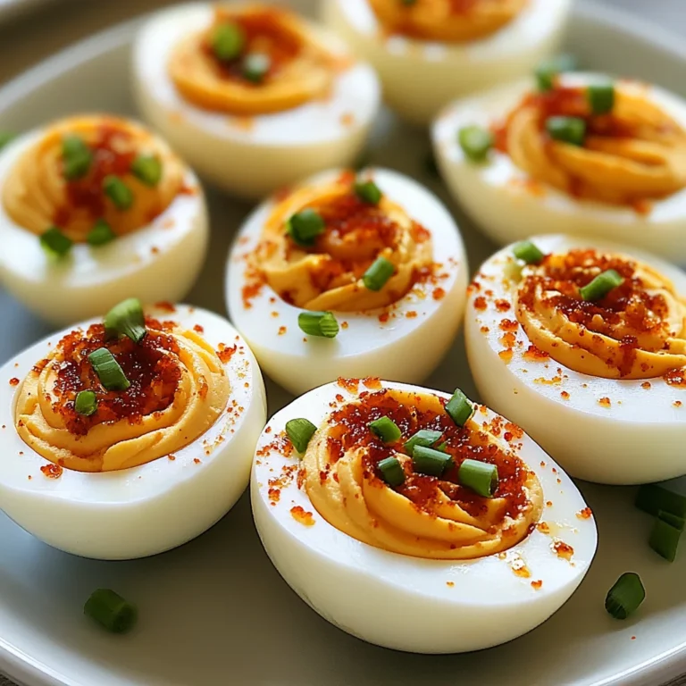 Sweet and Spicy Pepper Jelly Deviled Eggs: A Flavor Explo…