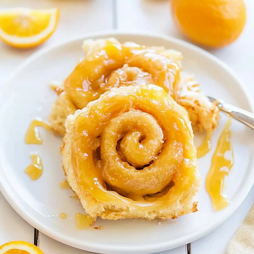 The Best Glazed Orange Rolls: Sweet and Gooey Delight