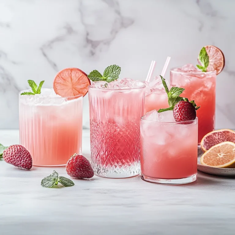 Top 9 Pink Mocktails to Drink: Refreshing & Fun Ideas