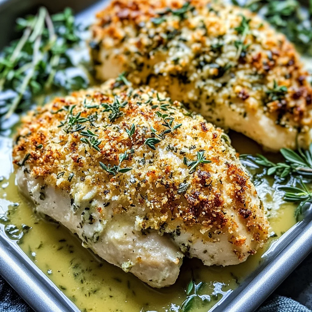 Transform Dinner with Herb-Crusted Baked Boursin Chicken:…