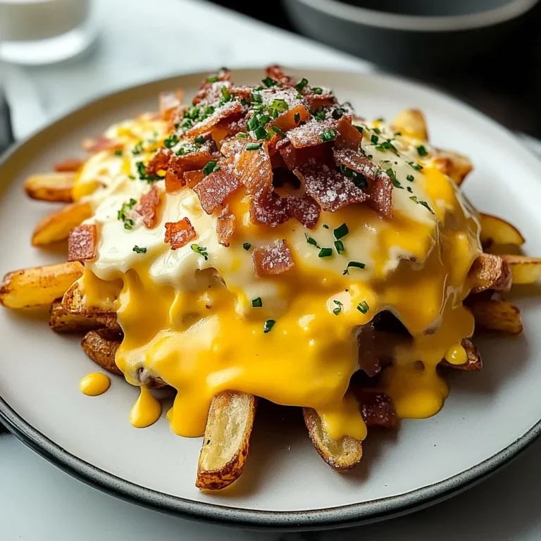 Ultimate Breakfast Poutine with Creamy Hollandaise Sauce:…