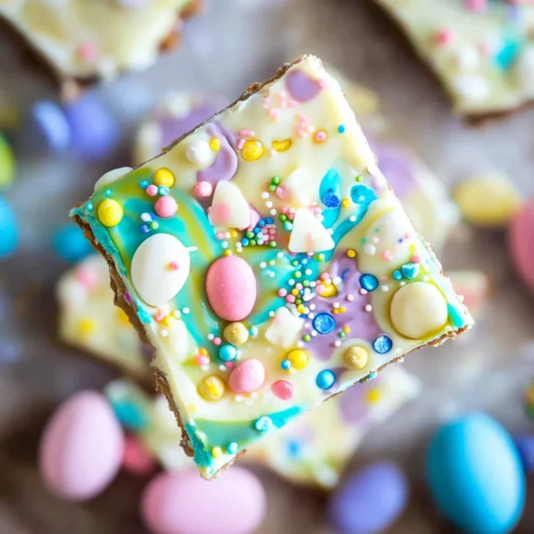 White Chocolate Easter Bark: Sweet and Irresistible Treats