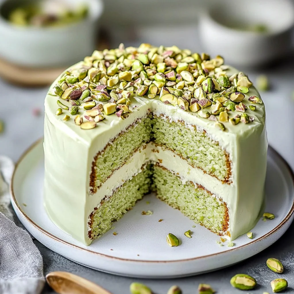 White Chocolate Pistachio Cake: Decadent Bliss Awaits
