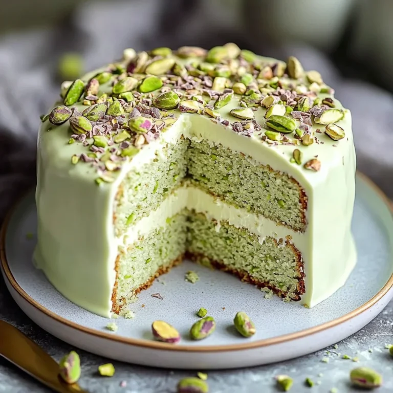 White Chocolate Pistachio Cake: Irresistibly Decadent Del…
