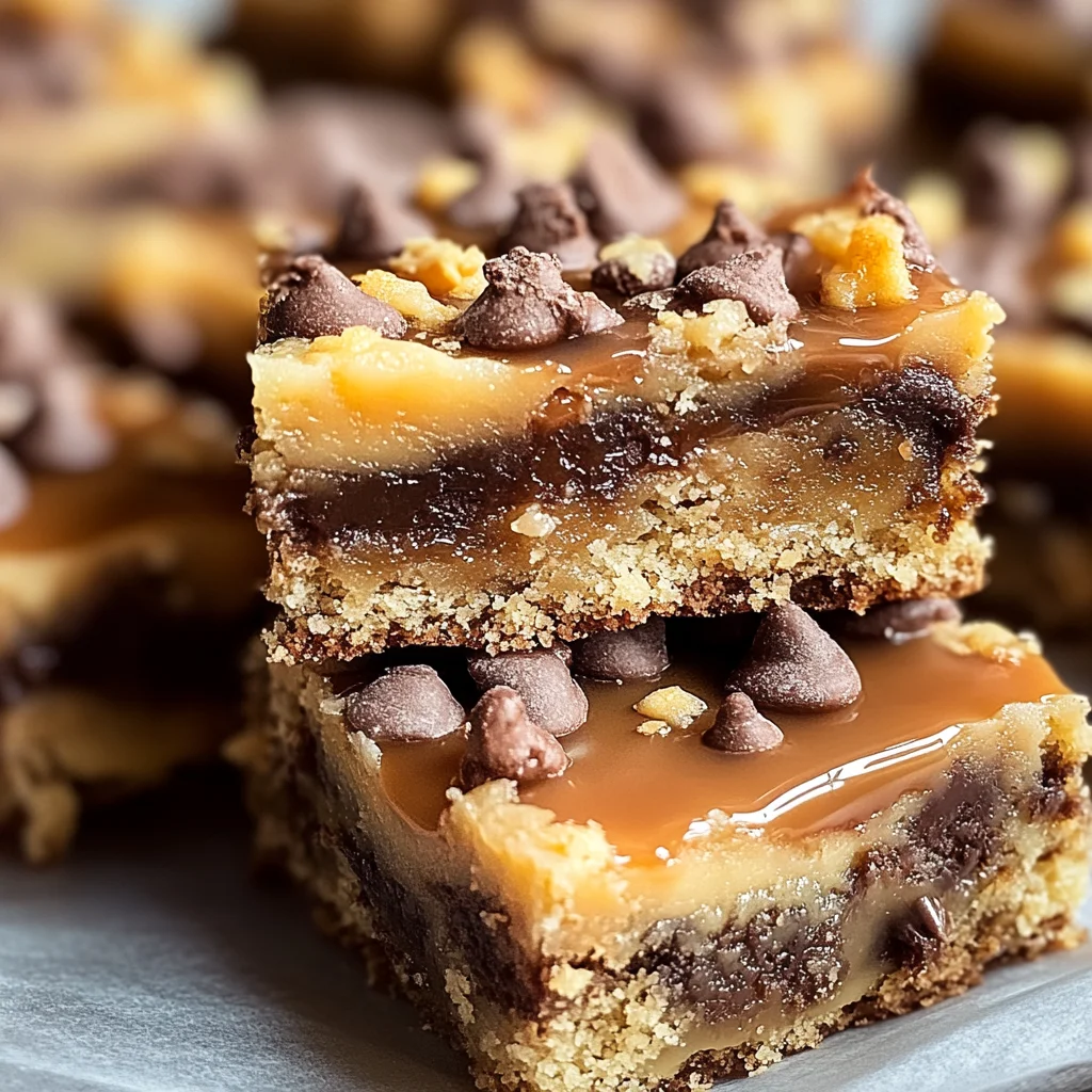 the best Cake Mix Toffee Bars: Irresistibly Gooey Delight